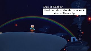 Find the candles at the end of the rainbow in the Vault of Knowledge  Days of Rainbow  Sky COTL [upl. by Amalie]