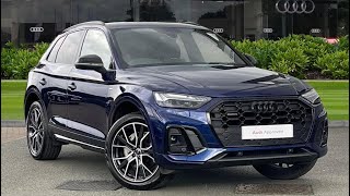 2024 Approved Used Audi Q5 Black Edition 40 TDI quattro 204 PS S tronic  Stoke Audi [upl. by Adnilam]