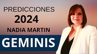 ¿QUE ME PASARÁ EN 2024 PREDICCIONES SIGNO DE GEMINIS  NADIA MARTIN [upl. by Emsoc159]