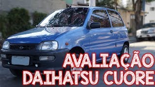 Avaliação Daihatsu Cuore 1995  o primeiro subcompacto 3 cilindros do Brasil [upl. by Pantia]