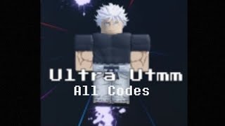 Ultra Utmm Game all codes read pinned comment [upl. by Enois550]