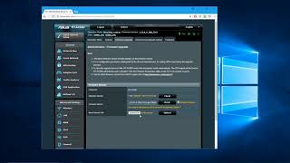 Upgrade Firmware on an Asus Router [upl. by Esenaj]
