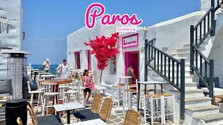 Paros Greece 🇬🇷  Mykonos Vibes  4K 60fps HDR Walking Tour [upl. by Ber]