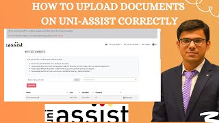 How to upload documents in uniassist correctly  Uniassist py documents upload krny ka tarika [upl. by Leggat186]