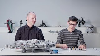 LEGO designer video 75192 Millennium Falcon [upl. by Esbenshade]