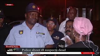 Police shoot 18 CIT suspects dead in Limpopo [upl. by Gothar210]