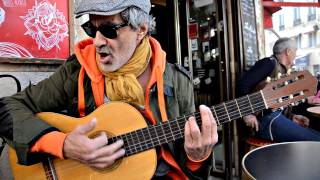 Daniel Melingo  La canción del Linyera vivo en Paris [upl. by Yznil]