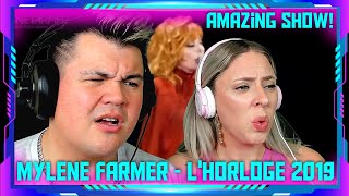 Americans React to Mylene Farmer  L horloge Live 2019 HQ  THE WOLF HUNTERZ Jon and Dolly [upl. by Eimma237]