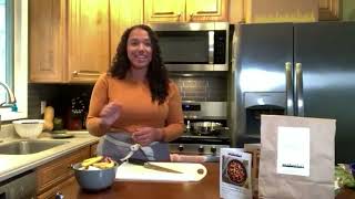 Sunbasket Ovarian Cancer Awareness Month Cooking Class [upl. by Adamson]