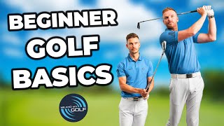 BEGINNER GOLF BASICS  PART 1 [upl. by Lrub]