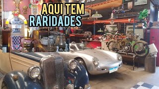 Antiquário Arco da Véia Curitiba loja de antiguidades carros antigos [upl. by Adnalay897]