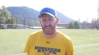 Morehead State soccer coach Paul Cox [upl. by Acinod119]