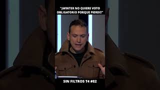 Aylwin “¡Gonzalo Winter no quiere voto obligatorio porque pierde”  Sin Filtros T4 82 [upl. by Aisenet]