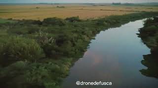 VIAGEM DRONE  Charqueada Cascalho  Pelotas  RS BRASIL  dronedefusca [upl. by Nylyram]