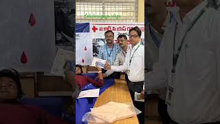 Blood donation camp in svcn clg in Nellore 😊music song vlog [upl. by Emmalyn484]