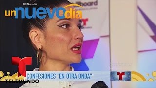 Natalia Jiménez revela íntimos secretos de su vida  Un Nuevo Día  Telemundo [upl. by Naesed]