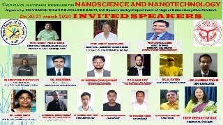 Two days National Seminar onTopic “Nanoscience and Nanotechnology2024” on dated 3031March2024 [upl. by Eniarol]