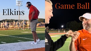 Game Ball  Road trip  Elkins High School vs Lincoln asone [upl. by Abana]