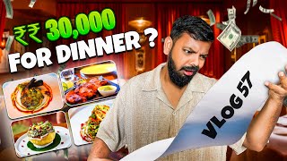 I WENT TO LONDONS COSTLIEST INDIAN RESTAURANT  VLOG 57 [upl. by Eirrol]