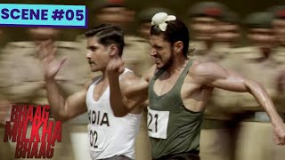 ज़िन्दगी की पहली रेस में सबको दीवाना बना दिया Milkha Singh ने  Bhaag Milkha Bhaag  Farhan Akhtar [upl. by Lindo401]