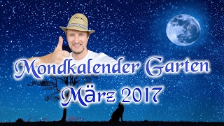 Mondkalender Garten  Die Aussaat im März [upl. by Anahsahs]