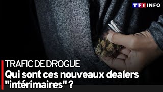 Trafic de drogue  qui sont ces nouveaux dealers quotintérimairesquot [upl. by Yhtommit65]