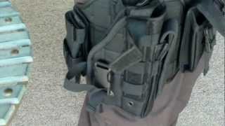 Fire Dragon Drop leg holster with pouch from EVIKE [upl. by Atteynot]