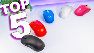 Top 5 Wireless Gaming Mice 2024 [upl. by Anwat]