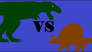 dimetrodon vs trex [upl. by Koffler]