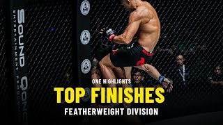 Top Featherweight Finishes  ONE Highlights [upl. by Macdonell]