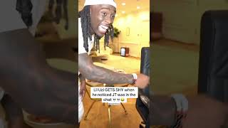 Lil Uzi Gets Shy When JT Joined Stream💀💀😭 liluzivert funny kaicenatstream [upl. by Eldwen]