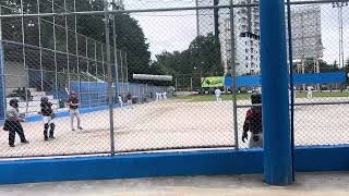 Luis Campollo juego MAD 13102024 softball guatemala [upl. by Hayse]