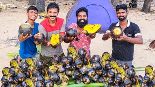 പനനൊങ്ക് ചുട്ടത്  Grilled Palm Fruit Fry  M4 Tech [upl. by Enelak]