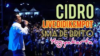 CIDRO  DIDI KEMPOT Live SMA DE BRITTO YOGYAKARTA [upl. by Arorua16]