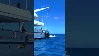 Superyacht level somersaults on Motor Yacht Loon 🌊 [upl. by Onabru]