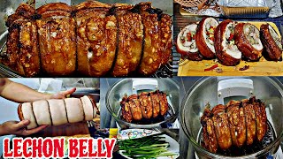 CRISPY LECHON BELLY ROLL IN TURBO BROILER NA TALAGANG MABINTA SA HANDAAN [upl. by Eihcir997]