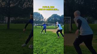 ⚽️🇮🇹 POV LAMICO SKILLATO AL CAMPETTO calcio football dribbling skills [upl. by Ynaittirb]