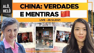 Alô Helô  China verdades e mentiras  Live com Tings Chak e Heloisa Villela  28Dezembro às 10h [upl. by Winzler867]