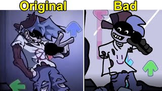 Friday Night Funkin  SILLY BILLY Original vs Bad FNF MOD [upl. by Axela595]