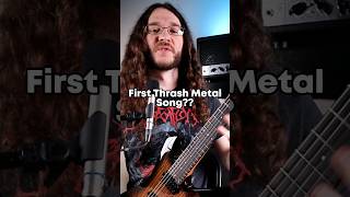 First Thrash Metal Ever guitarlesson guitar metal thrashmetal [upl. by Botzow389]