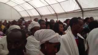 Ethiopian Immigrants singing the Israeli national anthem [upl. by Richer]