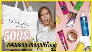 VENTE LOREAL  ACHATS MAQUILLAGE  VLOG 38  Carole Anne Bilodeau [upl. by Garfinkel]