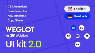 Weglot UI Kit 20 is here 🚀 [upl. by Itsyrk269]