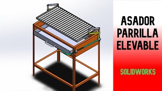 Las dimensiones del asador con parilla elevable que te sorprenderán [upl. by Peppard502]