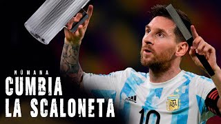 La Scaloneta 🚌  CUMBIA DE ARGENTINA CAMPEÓN  Númana  MESSI  RUMBO A QATAR [upl. by Wolk263]