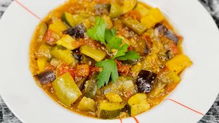 Une bonne RATATOUILLE à lancienne avec des légumes de saison 🍆🍅 [upl. by Annahsad]