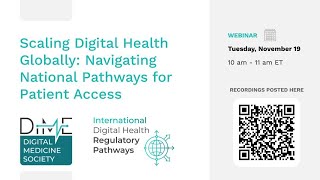 Scaling Digital Health Globally Navigating National Pathways for Patient Access [upl. by Edwards]