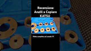 Recensione Anelli a Copiare KATSU recensione faidate woodworking rifilatore katsu anellikatsu [upl. by Eelimaj392]