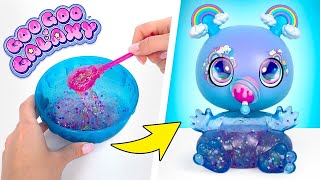 Muñeca Goo Goo Galaxy  Kit de slime y purpurina para crear alimentar llenar y rellenar [upl. by Valera967]