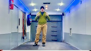 Upgrading my Enclosed Trailer with LED Lights [upl. by Nawak607]